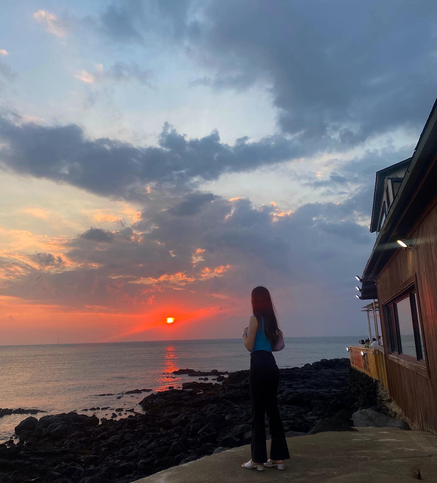노을맛집 #애월 🌅