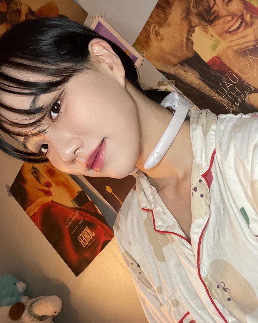 🐜 on Instagram: “#협찬 #AD @lulua_korea 나 염색했저 머리도 잘랐저👩🏻…”