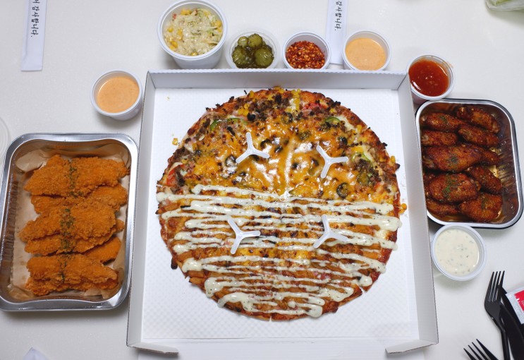진주하대동맛집 맛도 분위기도 너무 좋은 '피자펍'