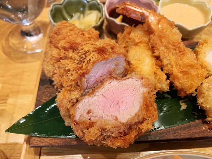 성수동소개팅 분위기좋은 뚝섬돈가스맛집 성수동 윤경 :)