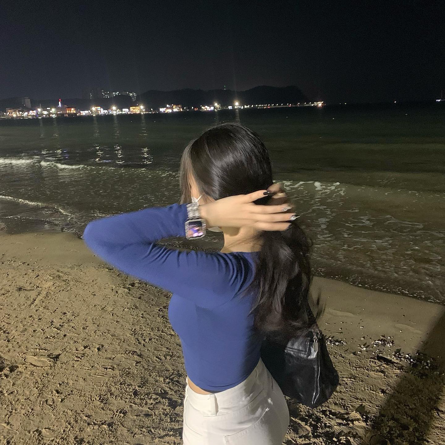 이제서야 올리는 밤바다🌊💙🤍