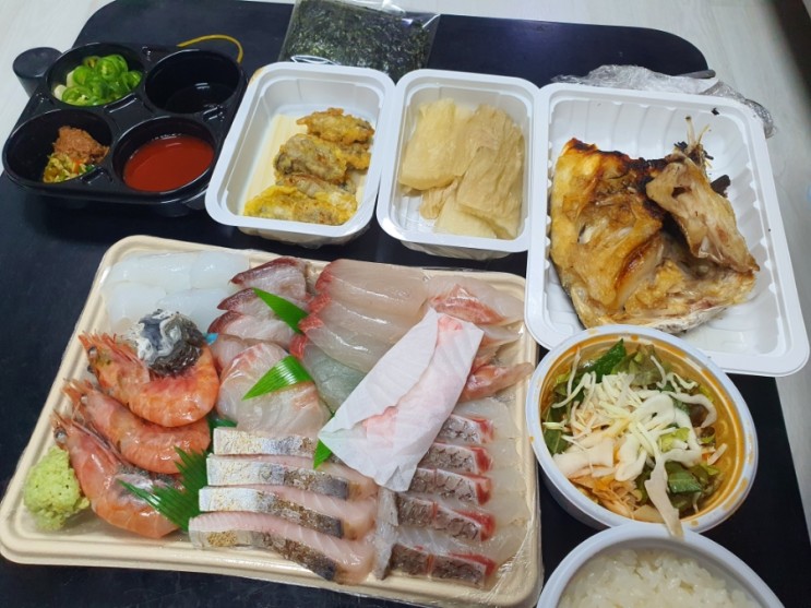 연수구횟집 [어부장수산] 제철 모듬회 퀄리티 대박이야
