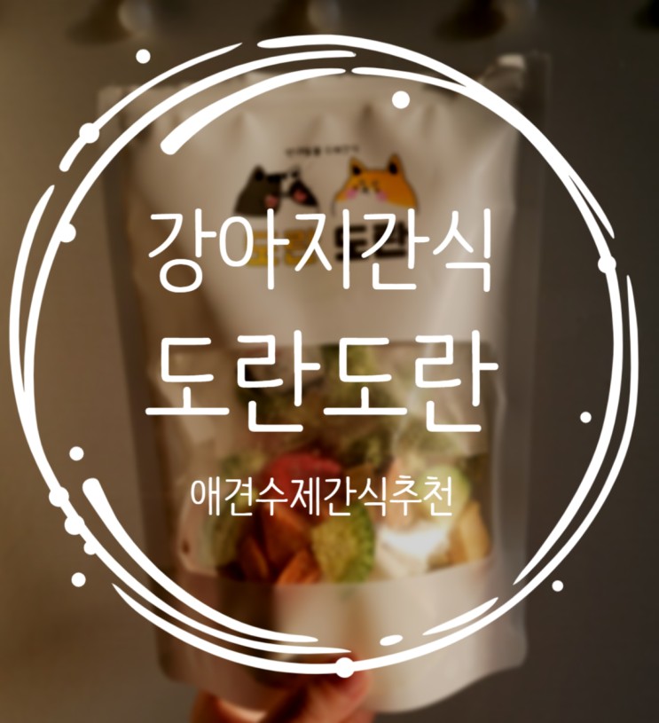 강아지간식 애견수제간식 베지칩스 도란도란수제간식