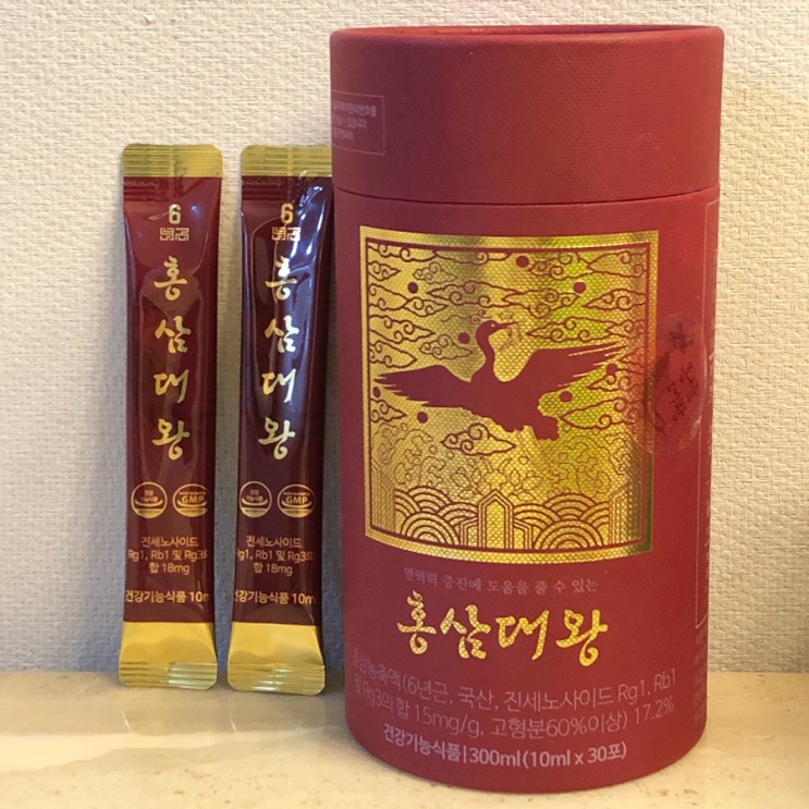 안아팜 /  홍삼대왕 후기