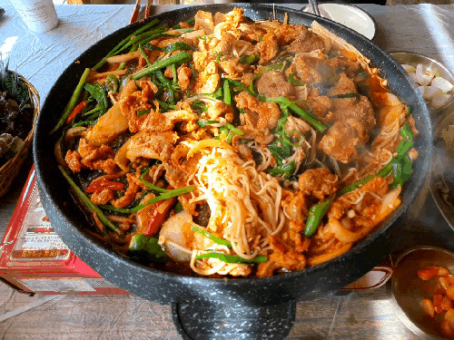 대구 동구맛집 / 팔공산 맛집 추천 약선오리 양념 불고기가 맛있는 대한수목원 후기