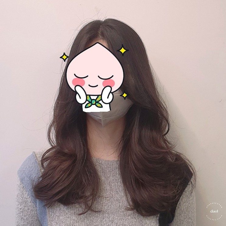 노원역 미용실 하츠헤어에서 펌 후기(머리숱 많은 긴 머리 펌)