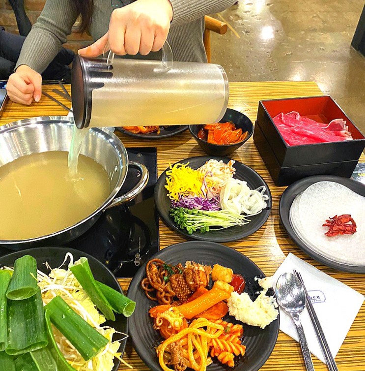 [인천/동춘] #내돈내산 이마트 내 무한리필 샤브샤브/훠궈 맛집 '948 키친'에 다녀오다!
