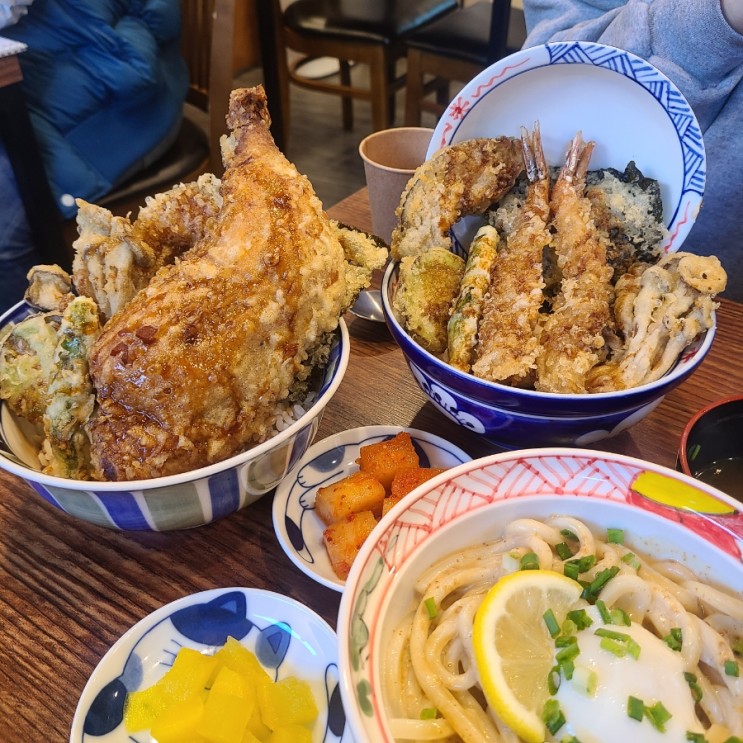 천안 청당동 맛집 <저스트텐동> 빅토리텐동과 냉우동 ♥