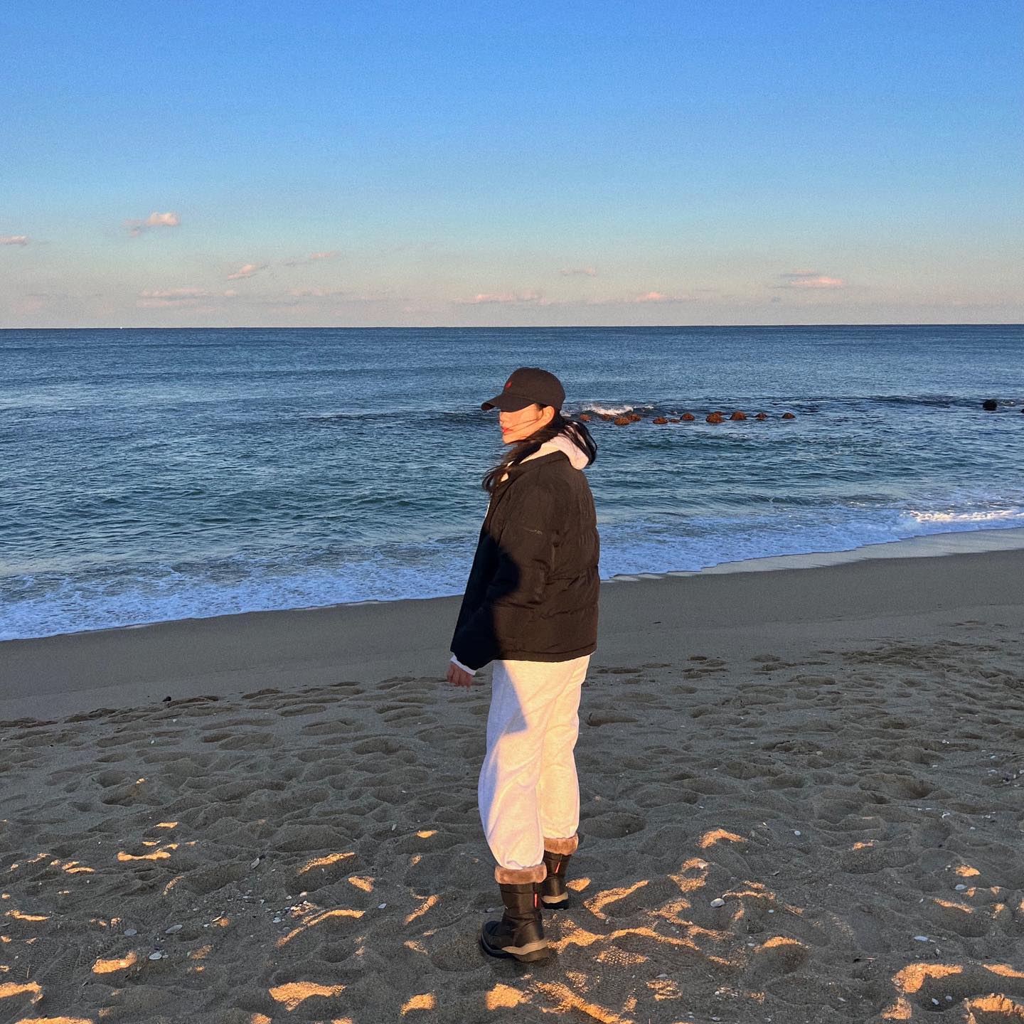 첫번째 사진만 열심히 보정 하는거 나만 구래~?💙☃️🧤🧦