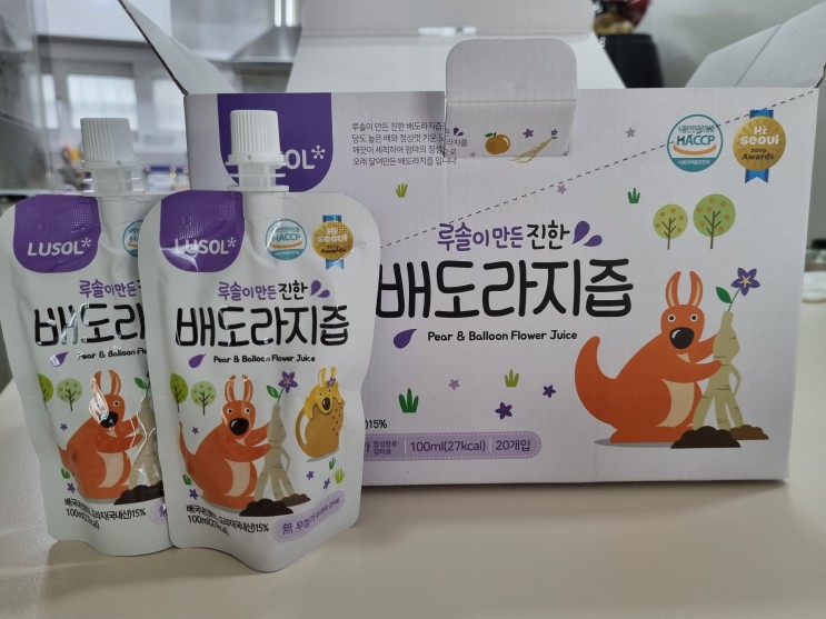[내돈내산] 겨울철 아기 기관지 지켜주기! 루솔 배도라지즙 구매 후기
