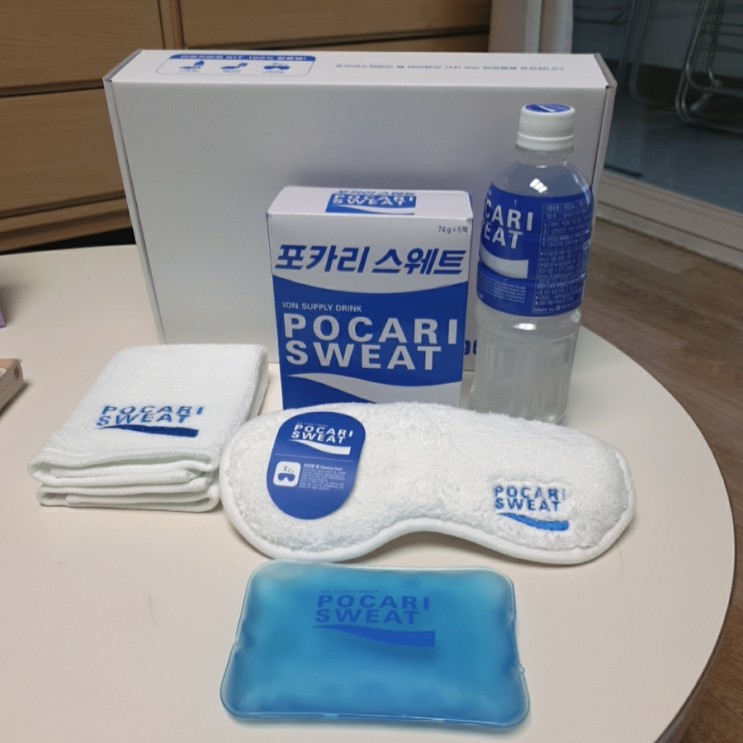 포카리스웨트 아프지마요 키트 하나면 수분보충 든든~