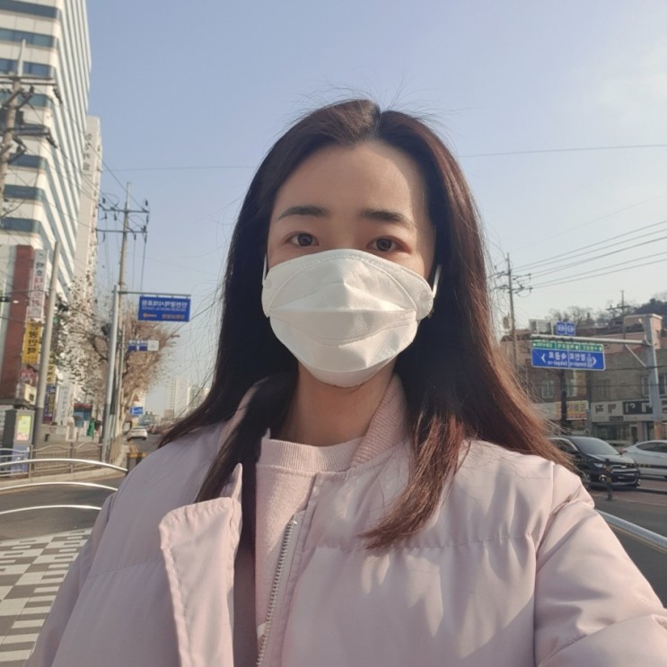 웰킵스 제트폴드 KF94 마스크 대형 숨쉬기 편하다