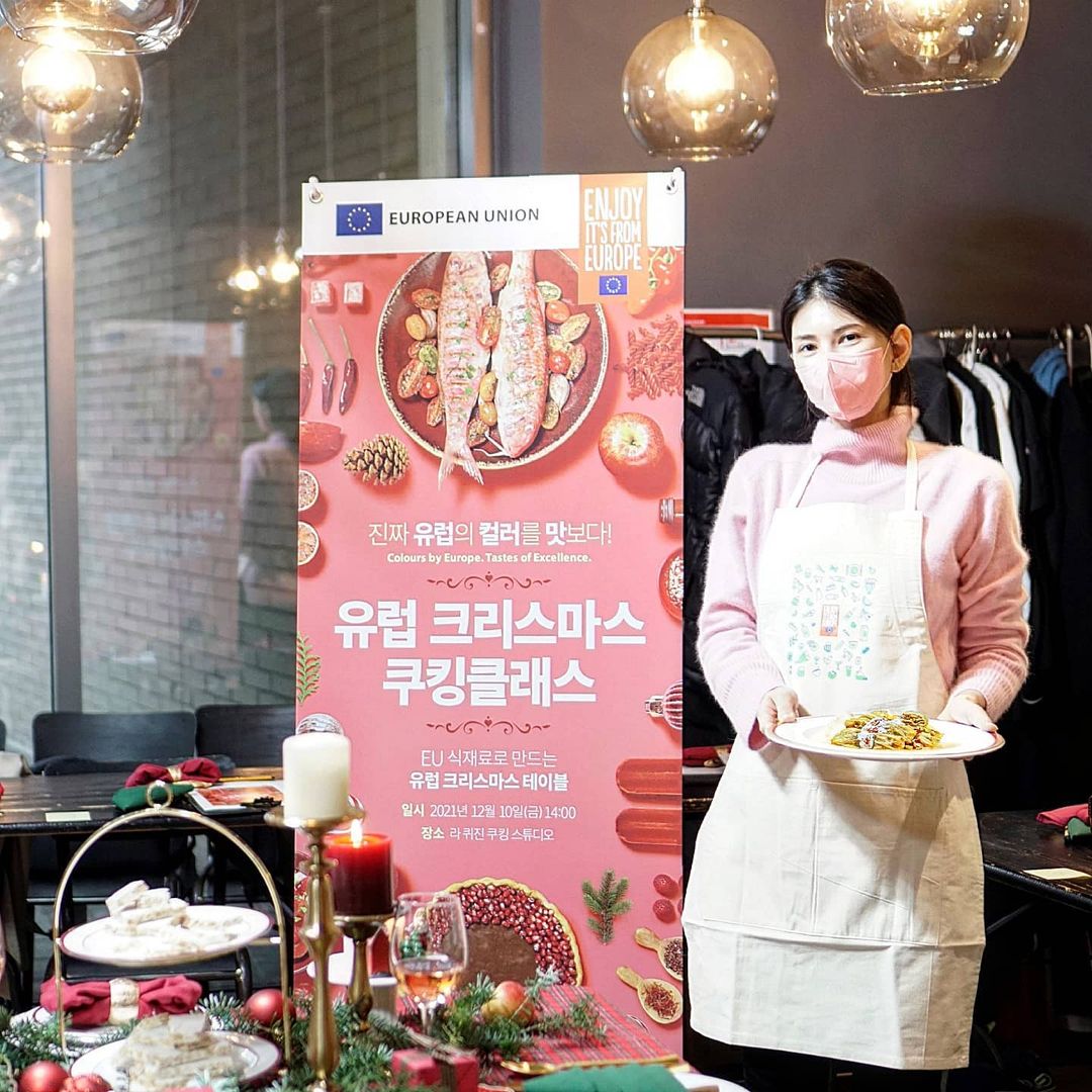  “#협찬 ⠀ 요리에 관심이 많은 제가 지난 금요일 ❣라퀴진 나인원 한남에서 진행된 EU 농식품 홍보 캠페인의 일환인 ⭐진짜 유럽의 컬러를 맛보다 #쿠킹클래스 ⭐에 다녀왔어요. 김은아 푸드 스타일리스트가 선보이는 테이블 스타일링까지 함께할 수…”