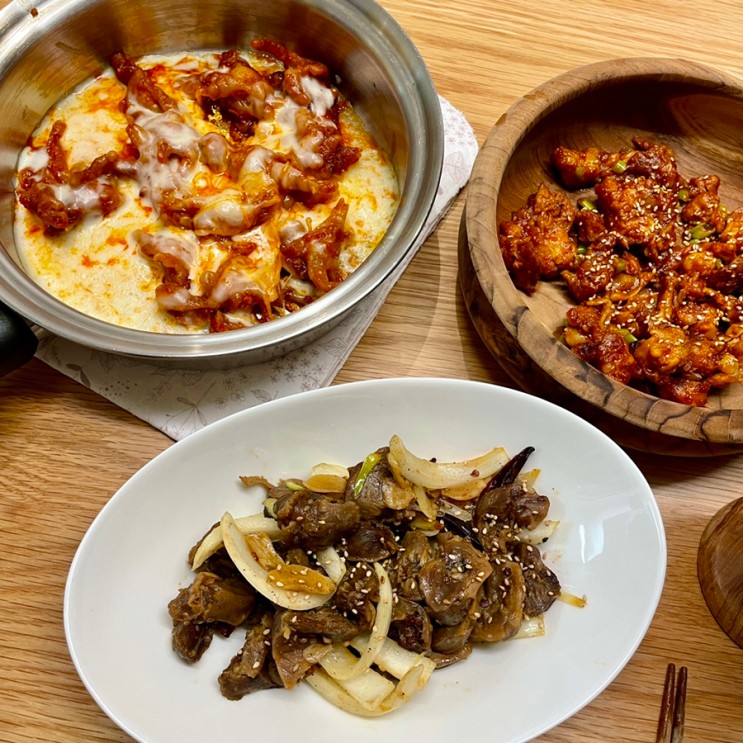 밥 반찬으로도, 안주로도 좋은 간편한 냉동안주 한잔애
