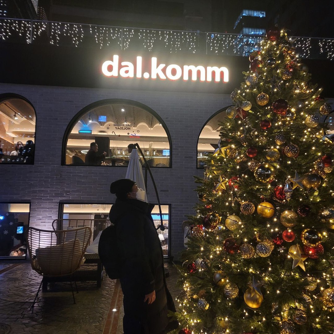 빛초롱~⭐️ 청계천의 끝에서 만난 작은 크리스마스🎄