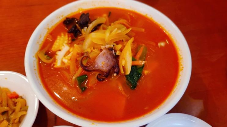 올림픽공원 맛집 중국집 차이나린찐 삼선짬뽕 해물볶음밥 맛있어요!