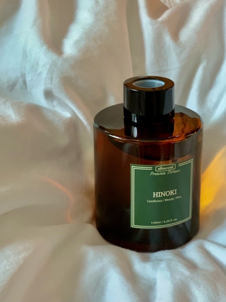[오브센트] 프리미엄 디퓨저 히노키 : natural diffuser - hinoki, obscent