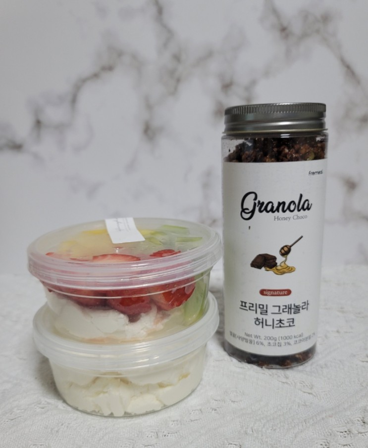 맛있는 다이어트 식단, 프리밀 그래놀라 시그니처 허니초코
