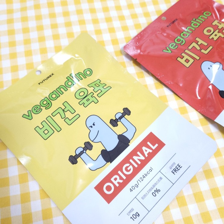 가벼운 안주, 간식으로 딱 좋은 퓨처엑스 와디즈 비건육포