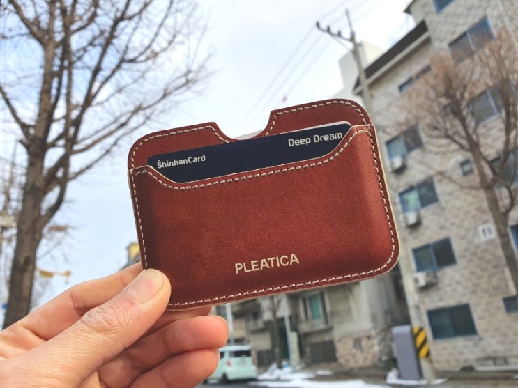 남자친구 마음에 쏙 든 플리티카 베지터블 카드지갑 리뷰