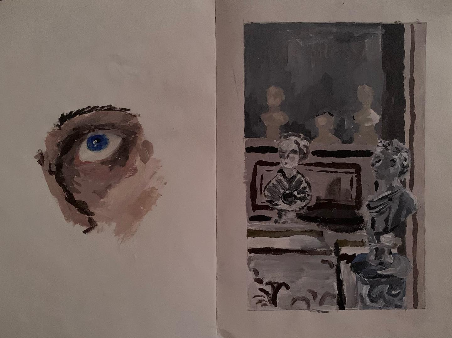 these two pages look cool together