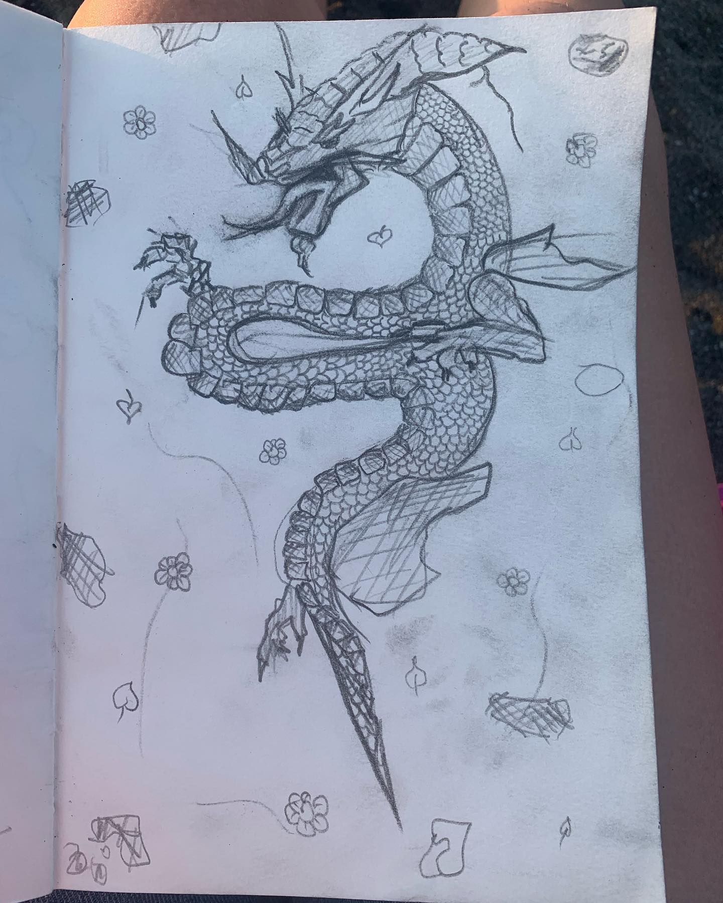 a sketch from this summer