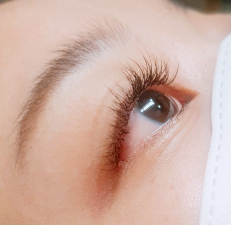 (청주 사창동속눈썹) 기분 전환 속눈썹 연장-티나스타일/편하게 세수하는 속눈썹 연장