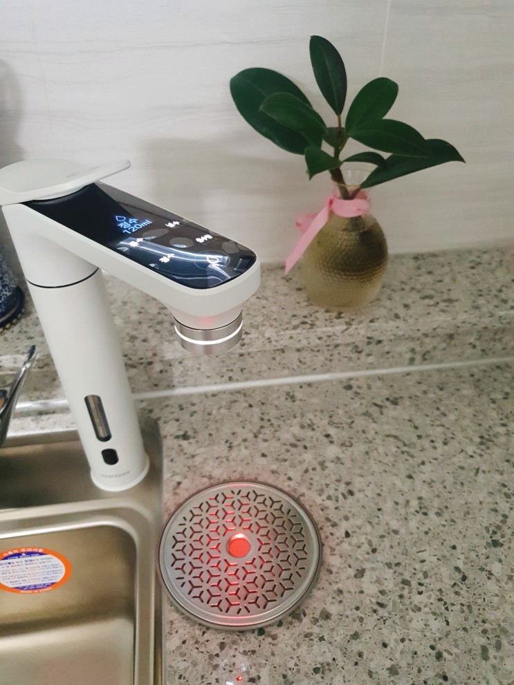 삼성 비스포크 빌트인 정수기 후기(내돈내산)(RWP71411AABM)