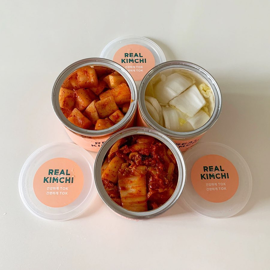 쏘이 on Instagram: “김치없이 못 사는 1인,, 간편하게 톡! 따서 먹는 귀염뽀작 레알김치🥬 고구ᄆ