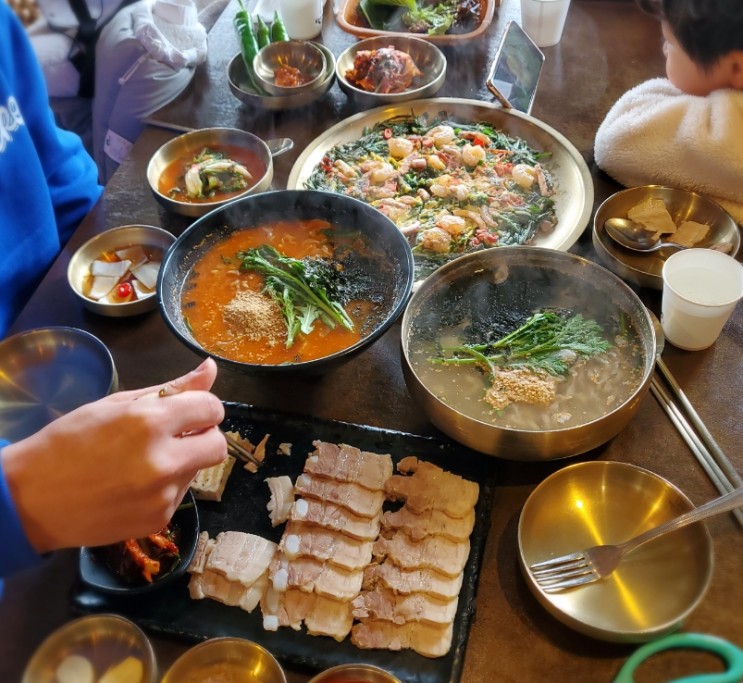 대구 수성구 칼국수 맛집 면장수 들안길 수성못 밥집