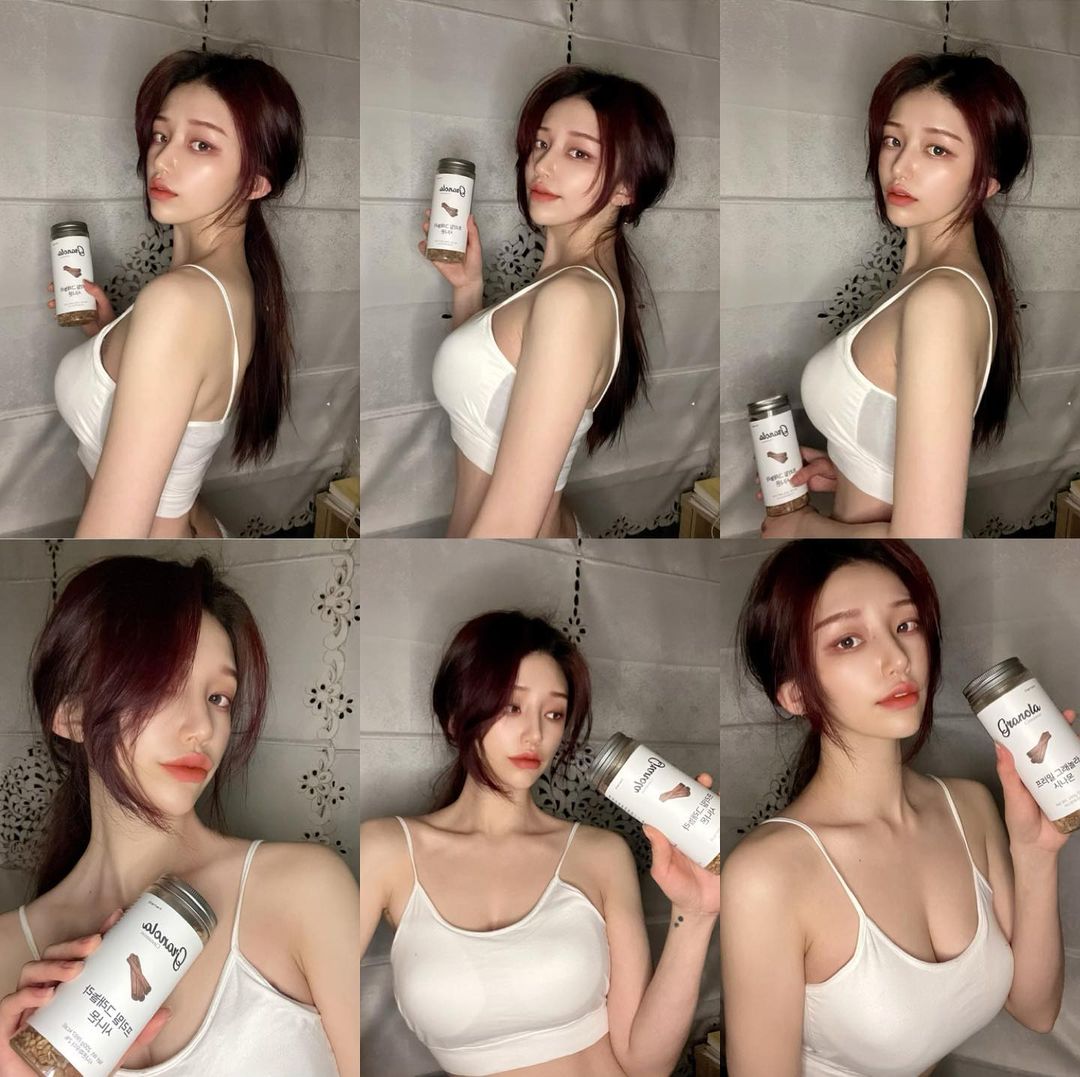 오예 on Instagram: “#협찬 이지만 인생그래놀라찾음🤩 중학교때부터 몇년째 아침은 특별한 경우는 빼놓고 항상 사과와 요플레는 거의 기본 식단으로 지켜왔는데 아무래도 사과가 산이