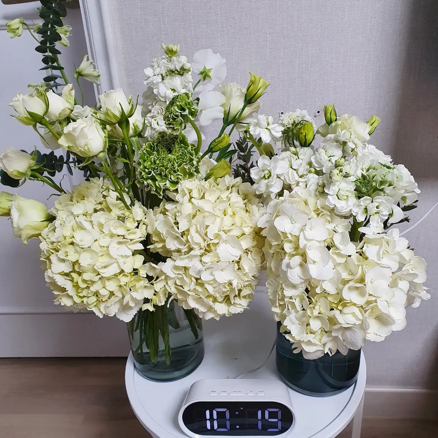 #鲜花

꽃 죠아
너무 죠아

#겨울에보는여름꽃

#수국 #스토크 #리시안셔스
#绣球 #绣球花
#紫罗兰 #白色紫罗兰
#洋桔梗
 

#중국어는희재쌤