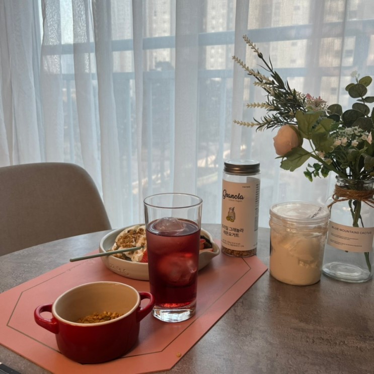 건강과 다이어트에는 프리밀 그래놀라 레몬요거트!그릭요거트와 그래놀라의 꿀 조합