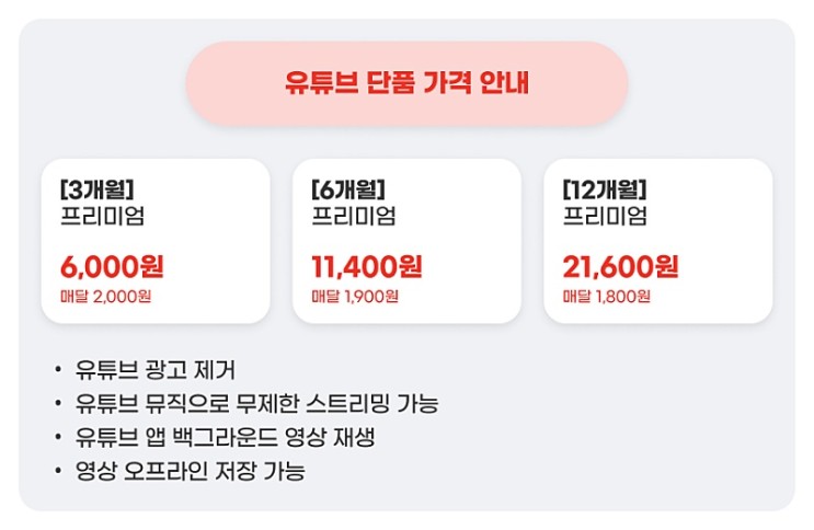 쉐어컨텐츠 저렴한 가격으로 유튜브 프리미엄 즐기세요!