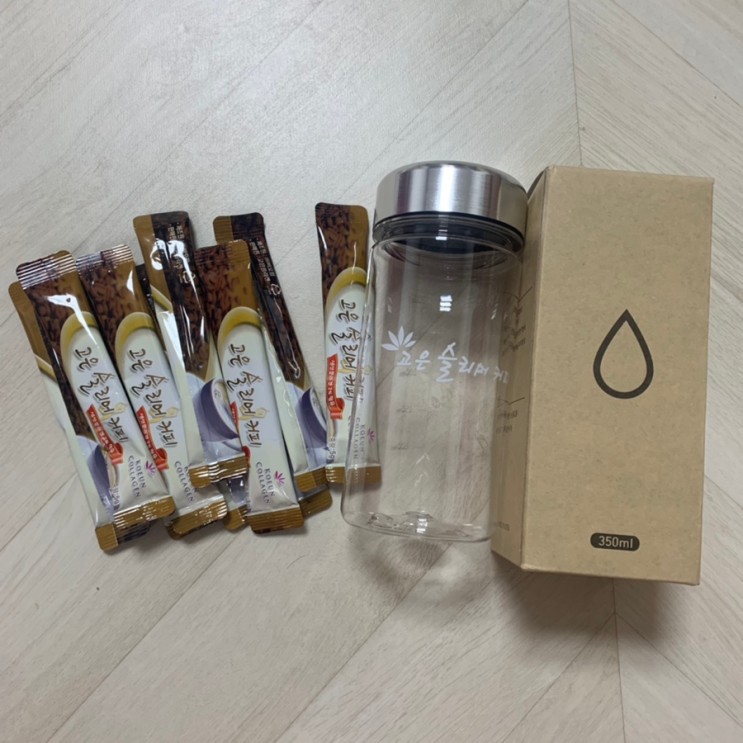다이어트에 필수인 수분보충, 하루 물 2L 마시기는 고은 슬리머 커피로