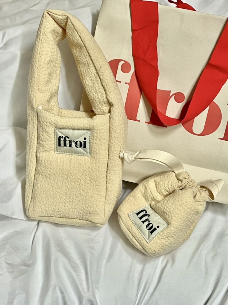 프루아 fleecy bag ☁️ 리뷰 🤍