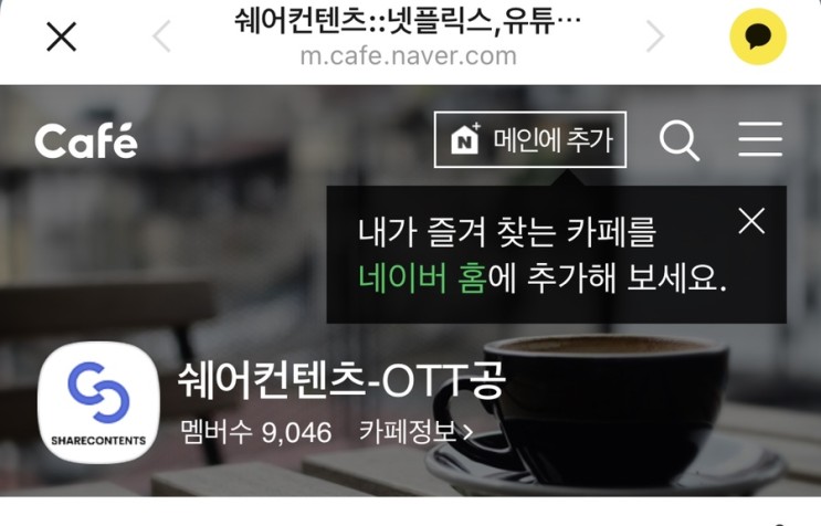 쉐어컨텐츠로 넷플릭스 저렴하게 이용해요😆