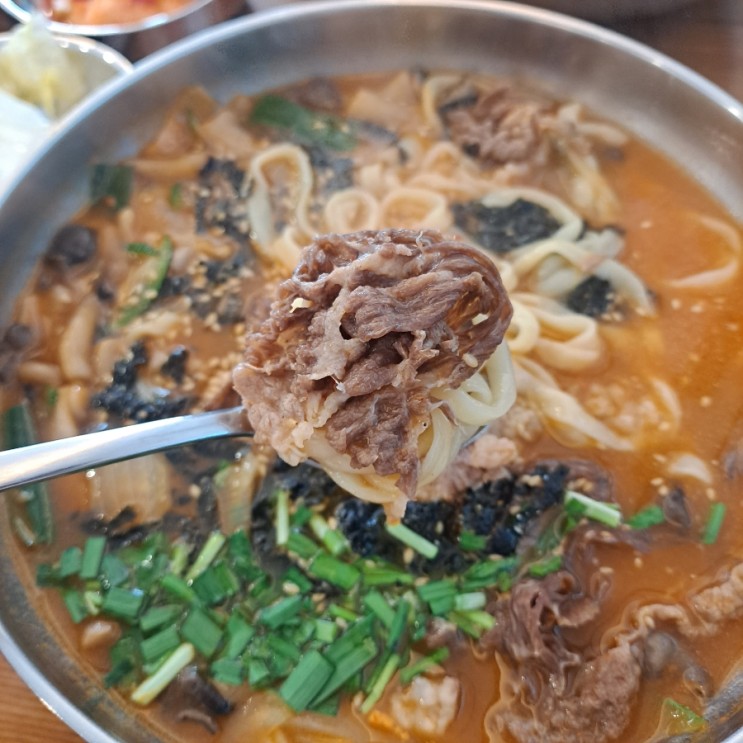 마두역 맛집 일산 차병원 장칼국수 강릉장칼 일산점 최고