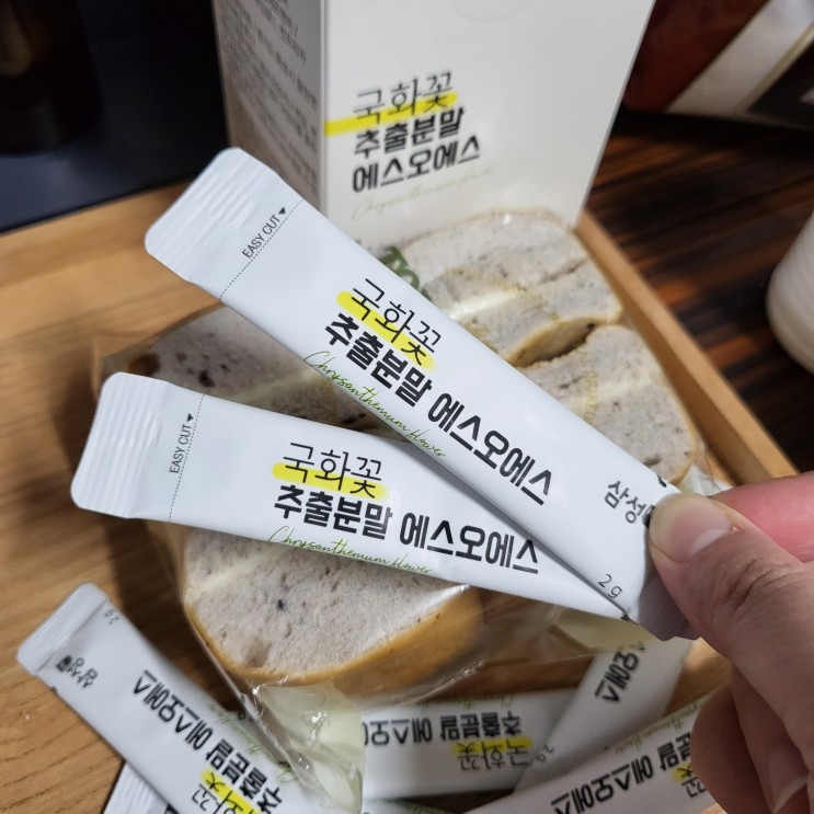 체인미 곡류 효소 국화꽃 추출분말 에스오에스와 함께 두렵지 않은 야식 후기