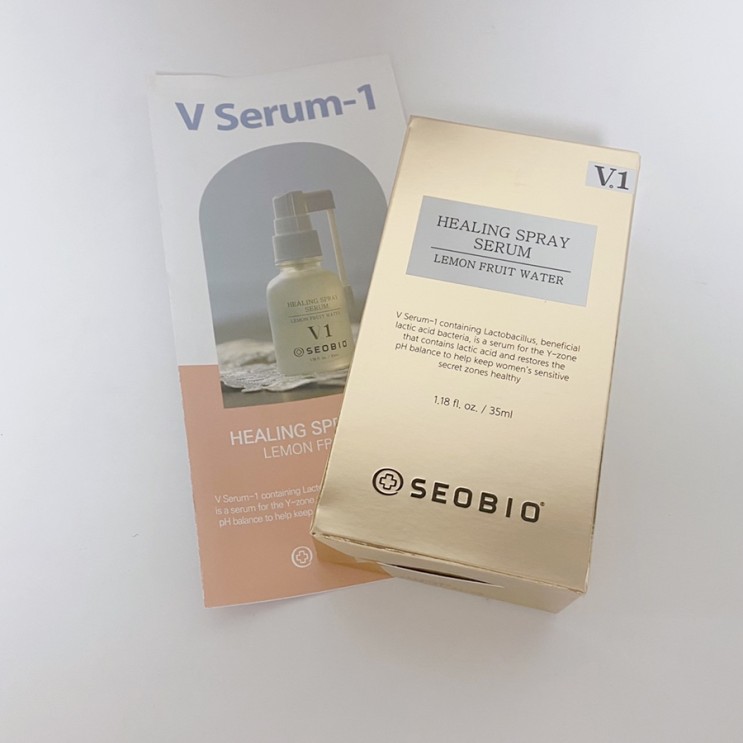 [서바이오] 뿌리는청결제 V Serum-1로 Y존케어하자!