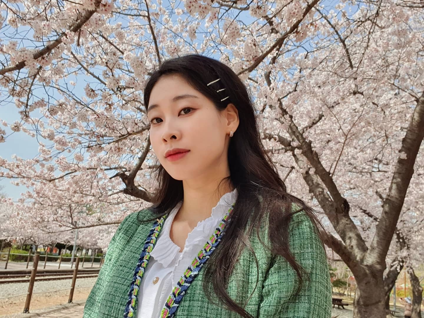 벚꽃은 사진을 남기고..🌸 
언제 폈냐는 듯이 사라져 버렸다