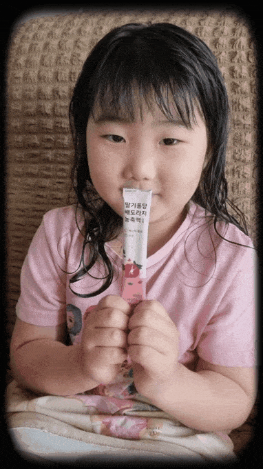 환절기 루킨 딸기 퐁당 배 도라지 스틱으로 어린이 기관지 목 건강 지켜주기 (생일 답례품 선물 강추!!)
