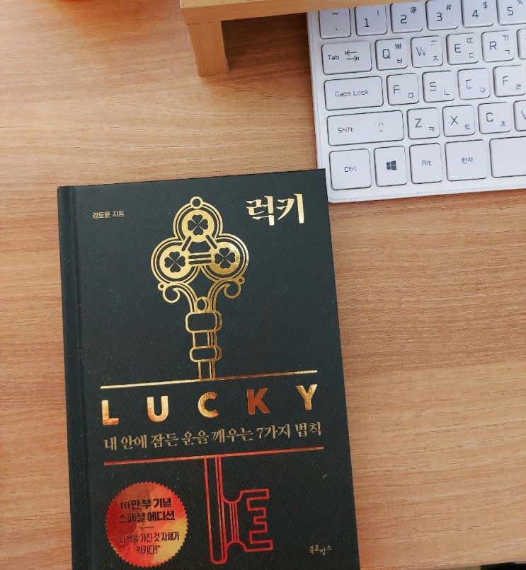 <럭키>-김도윤 작가의 '운' 자기계발서 추천, 서평