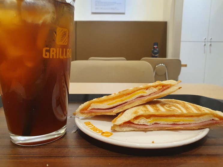 부산시청 브런치 토스트 카페그릴로 맛있는 포켓토스트