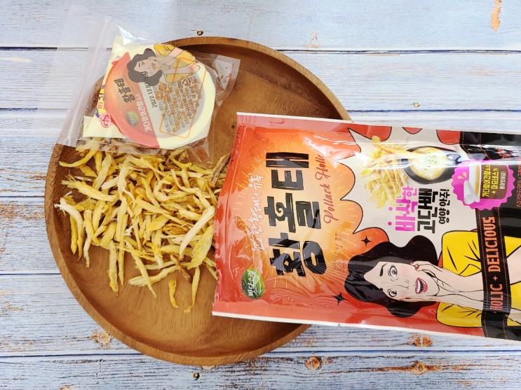 고소하고 바삭한 맥주안주 바다소리 황홀태 스탠드