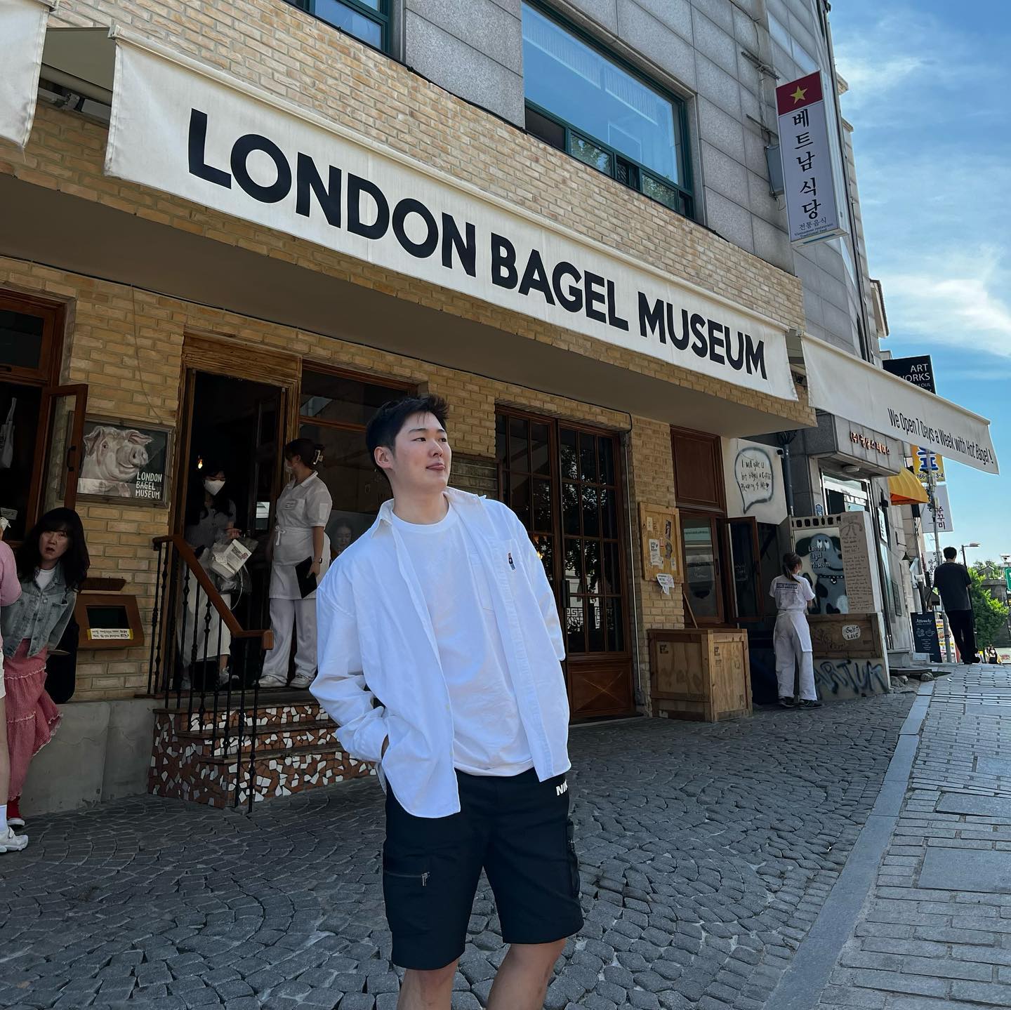 #런던베이글뮤지엄 #🥯
잠봉뵈르가 제일 맛있더라 🥯