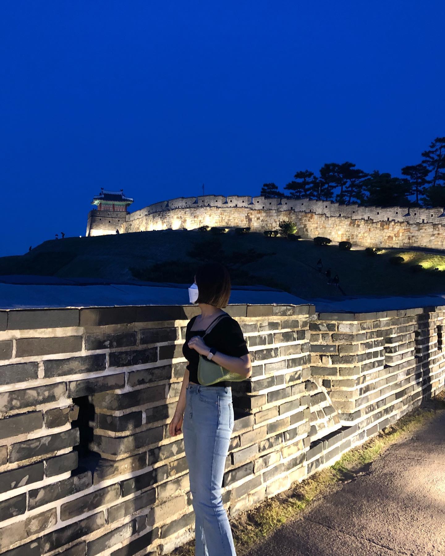 오랜만에 행궁길〰️산책하기 딱 좋은 저녁 날씨🌙