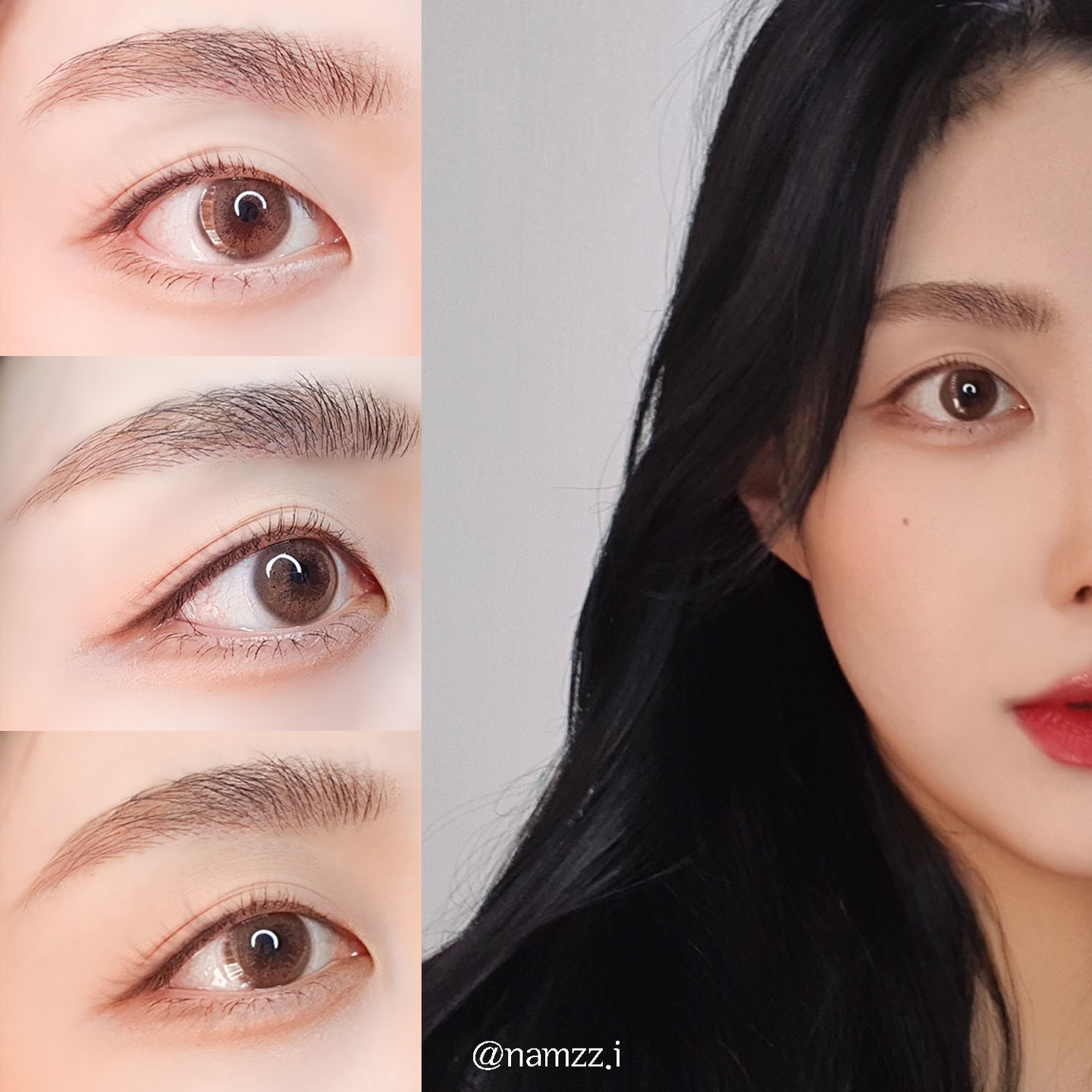 #제품협찬
✨𝐓𝐇𝐑𝐄𝐄 𝐁𝐑𝐎𝐖𝐍 𝐂𝐎𝐃𝐄𝟏
ɢ.ᴅɪᴀ 𝟷𝟹.𝟺ᴍᴍ / 𝟷ᴍᴏɴᴛʜ / 𝟷ʙᴏx 𝟸ᴘ

3브라운 렌즈 중 코드1을 선택해
착용했어요! : )💖

렌즈컬러만 봤을때는 엄청
희미하고 옅은 브라운 컬러에
검은 도트가 찍혀있어서 어떻게
발색 될지 진짜 궁금했는데요✔️

착용했을때 엄청 자연스럽게 내 눈동자가
원래 밝은것처럼 홍채를 자연스럽게
톤업 시켜줘요💖

배우 이성경님 눈동자 처럼 밝은
컬러의 눈동자로 자연스럽게 연출
해주면서 유리알광택이 느껴져요 : )💘
가운데에 찍혀있던 검정 도트 그래픽이
더 자연스러운 홍채느낌을 내주더라고요!

그래픽 직경이 13.4mm로 작은편은
아닌데도 렌즈 컬러나 그래픽이
자연스러워서 직경이 크다는 느낌을
받지 못했어요✔️💕

렌즈가 자연스러워서 연한 화장이나
쌩얼에 착용해도 이질감 들지 않고
너무 예뻐서 데일리용 홍채렌즈 찾고
계신다면 완전 추천드릴게요!💖

#앤365 #앤365렌즈 #앤렌즈 #컬러렌즈 #콘택트렌즈 #ann365 #ann365lens #contactlens #3브라운코드1 #3브라운 #자연스러운렌즈 #홍채렌즈 #눈동자렌즈 #밝은렌즈
