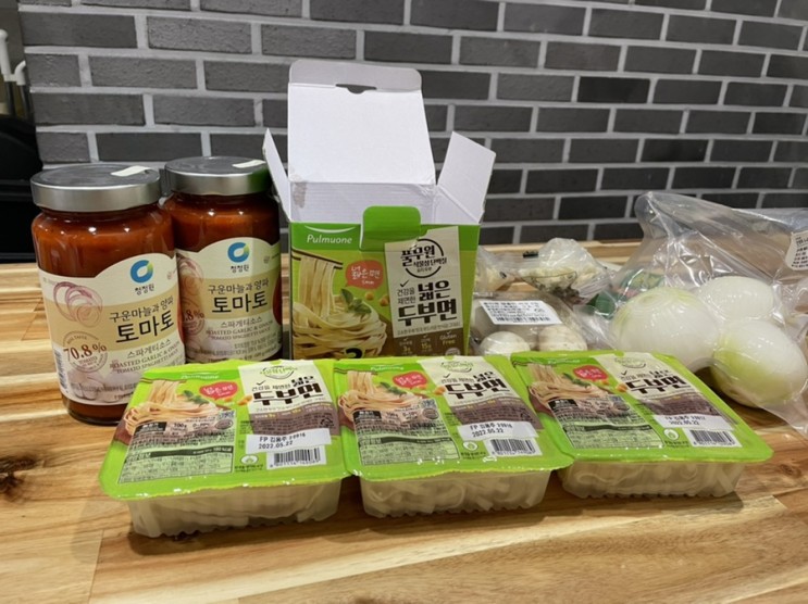 eat-issue 잇슈 : 다이어트 파스타 요리 레시피 풀무원 식물성 단백질 요리 두부 두부면 파스타 두부 토마토 스파게티