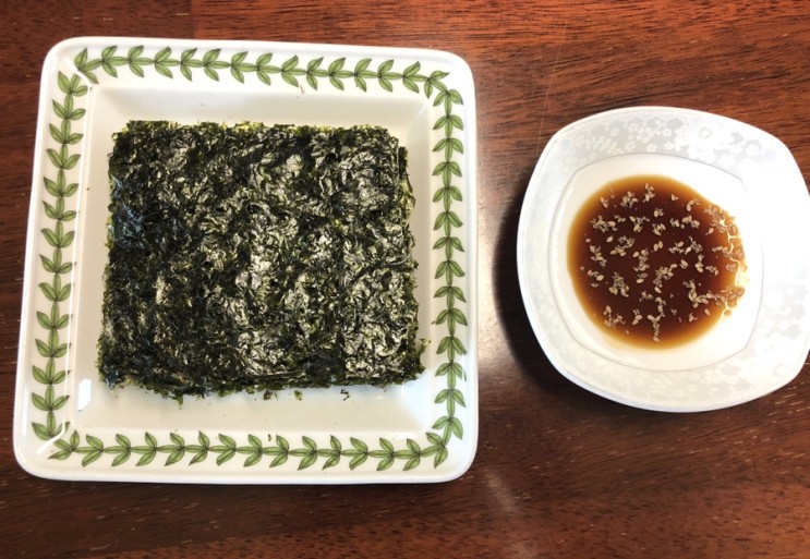 구운김 <바다소리 재래김> 두번 구워 나온 맛있는 김
